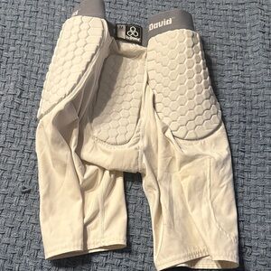 McDavid Padded Compression Shorts in White